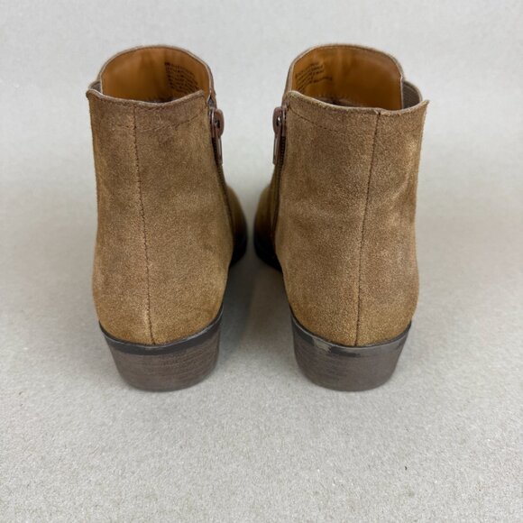 Kensie Women's Gazelle KS204141 Side Zip Dark Brown Ankle Bootie Women's 9M - Picture 9 of 10